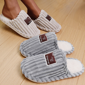 Nuevas Pantuflas de Casa con Punta Cerrada de Pana para Mujer, con Suela de Eva, Pantuflas de Interior para Mujer, Nuevos Estilos con la Mejor Calidad - Product Image 5