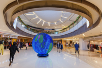 Pantalla LED Esférica Circular Flexible de 360 Grados, Forma Creativa, P2.5 mm, 1m, Color RGB Completo