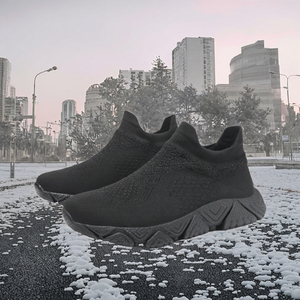 Chaussures de tennis pour hommes avec semelle MD, légères et élégantes pour la marche, la course à pied, le jogging, la remise en forme, doublure en maille respirante - Product Image 2