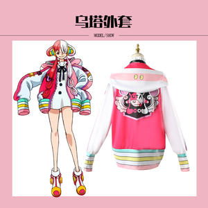 Disfraz de Anime <span class=keywords><strong>Cosplay</strong></span> de Uta, Vestido Largo Rojo, Traje de <span class=keywords><strong>Nami</strong></span>, Roronoa Zoro, Disfraz para Halloween, Fiesta de Disfraces, Conjunto Completo - Product Image 6