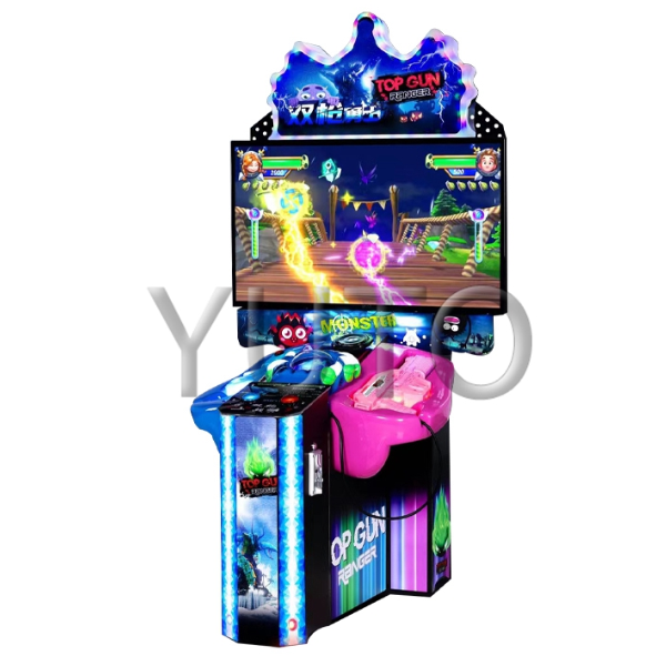 Hot Selling Coin Operated Indoor Amusement Arcade Double Gunner Shooting Game Machine for Amusement Park for Sale
