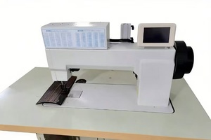 Les fabricants fournissent de nouvelles machines à coudre automatiques à double aiguille à point de surjet pour ordinateur. - Product Image 2