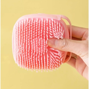 Hot Sale Soft Safety Silicone Comb Bathroom <b>Dog</b> <b>Bath</b> Brush with Shampoo Box for Pet Grooming of <b>Dogs</b> and Cats - Product Image 2