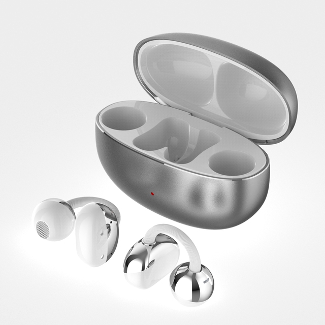 Wireless Open-Ear Stereo TWS Earbuds for 5.4 IPX-1 Waterproof Touch Control Digital Display JL 3-5 Hours Battery for