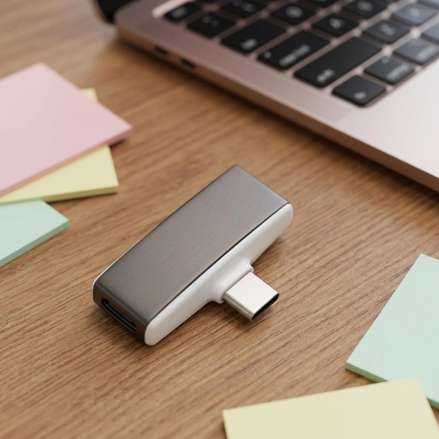 Dual Interface USB-C Pendrive Custom Logo OTG Flash Drive Emergency Phone Charging Function USB3.0 Metal Memory Stick