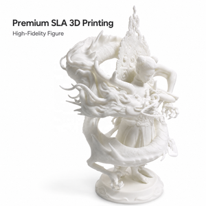 Service d'impression 3D SLA haute précision sur mesure pour prototypes de figurines de dragons et de personnages complexes avec finition de surface lisse - Product Image 4