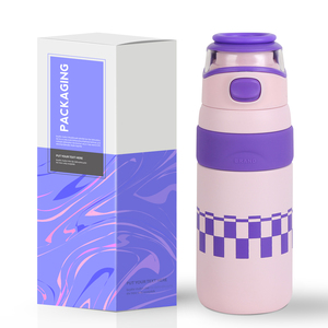 Gobelet à eau SUS316 grande capacité 500 ml, anti-fuite, écologique, bouteille d'eau pour enfants à l'école - Product Image 1