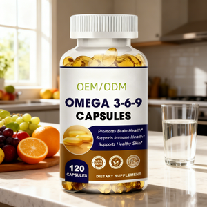 Venta Directa de Fabricantes OEM de Cápsulas de Aceite de Pescado Omega-3 Personalizadas, Suplementos Alimenticios Naturales de Marca Propia - Product Image 2