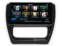 Kit de Instalación de Radio para Auto de 10.1 Pulgadas, Panel de Reequipamiento, Compatible con Volkswagen Jetta Sagitar