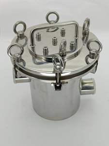 S316L हाइजीनिक फ्लैंज प्रकार चुंबकीय तरल ट्रैप फ़िल्टर स्ट्रैनर - Product Image 2