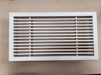 Diffuseur de plafond d'alimentation d'air de calandre de barre linéaire en aluminium de prix usine de haute qualité pour l'hôtel, l'hôpital, le centre commercial
