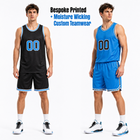 Maillot de basket-ball réversible imprimé sur mesure, anti-transpiration, design personnalisé pour les clubs, les ligues et les tournois