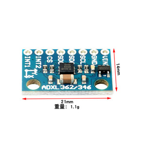 Módulo Acelerómetro de 3 Ejes GY-362 ADXL362, Interfaz SPI, 21mm x 14mm, Sensor de Detección de Movimiento - Product Image 1
