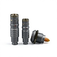 Connecteur circulaire série K FGG-1K, diamètre 16 mm, 2-16 cœurs, prise aviation, structure auto-bloquante push-pull, compatible Molex