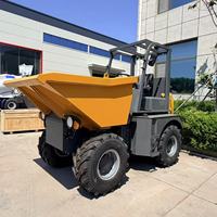 Dump truck konstruksi diesel 2 ton, 4 ton, 7 ton, sistem hidrolik, untuk keperluan kontraktor