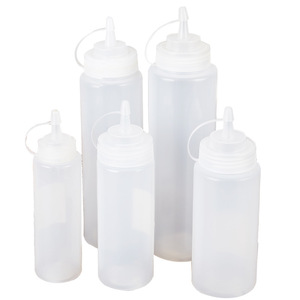 4oz 8oz 12oz 16oz 24oz 32oz mềm LDPE Ớt cà chua dán BBQ sốt cà chua nóng sốt cà chua với các phép đo nhựa bóp chai - Product Image 1