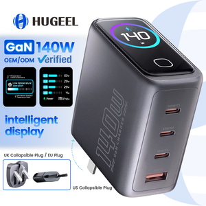 <strong>2026</strong> Hot Sale 140W GaN <strong>Charger</strong> Super Fast Charging Xiaomi Laptop <strong>Charger</strong> with Travel US Adapter Plug for Huawei Original Charge - Product Image 1