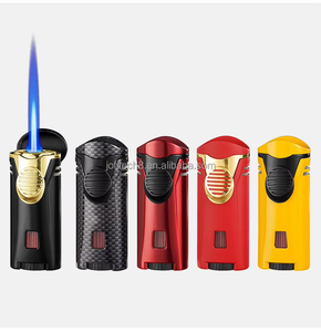 Encendedor de Cigarros JOFI, Llama Azul Directa, Encendedor Inflable, Logotipo Personalizado, Encendedor de Cigarros Metálico Portátil, Resistente al Viento, para Exteriores - Product Image 3