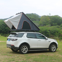 Tienda de Campaña de Aluminio Personalizable para Techo de Auto, para Campamento y Senderismo, Diseño de Concha Rígida