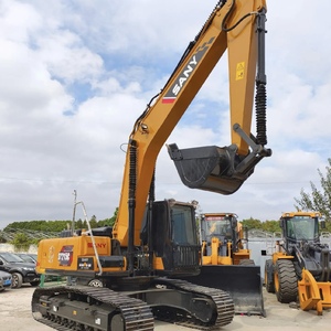 Excavatrice de taille moyenne de 21 tonnes avec moteur puissant et contrôle fluide, excavatrice Sany d'occasion SY215C pour travaux de terrassement - Product Image 2