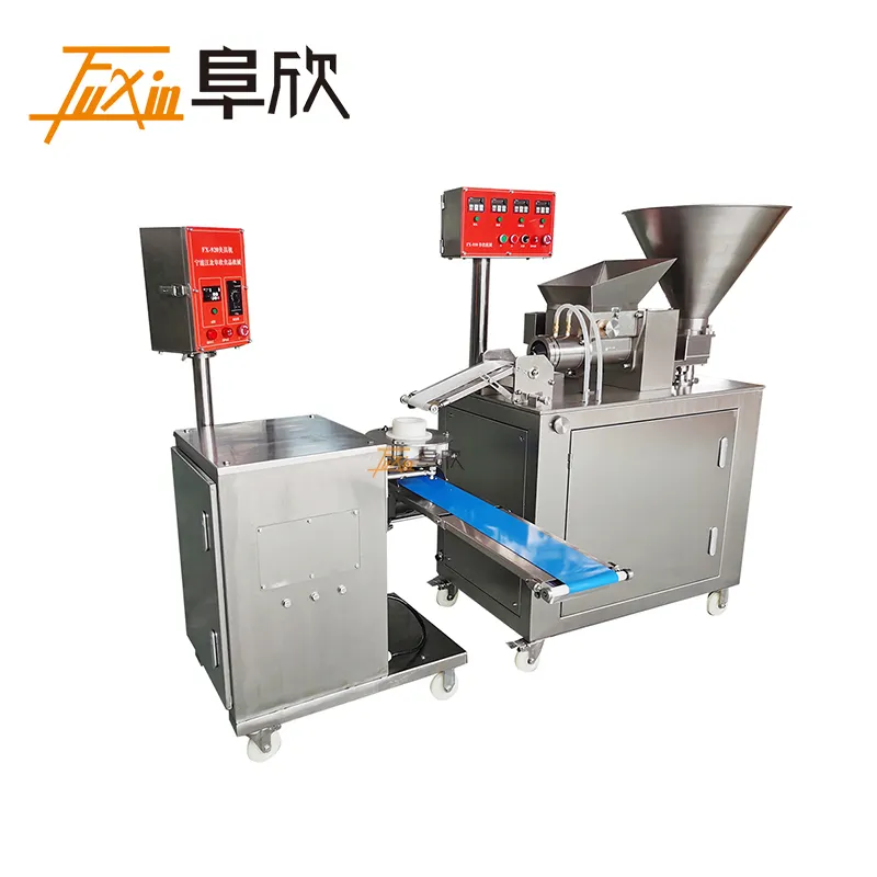 Automatische manuelle Baozi-Herstellung Kuchen Momo-Maschine kleine Suppen-Knädel Getreideprodukt-Herstellungsmaschine Xiao Long Bao Brötchen-Befüllmaschine