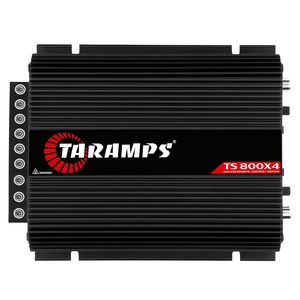 เพาเวอร์แอมป์รถยนต์ Taramps Ts 800x4 4 แชนแนล 800 วัตต์ RMS คลาส D สเตอริโอ ฟูลเรนจ์ - Product Image 3