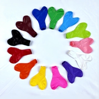 Ballons en latex mats en forme de cœur, 2,2 g, motif macaron, pour décoration de mariage, Noël, baby shower, anniversaire, fête