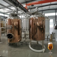 Système de brasserie artisanale CGBREW 1000L à 100L, cuve de fermentation sous pression en acier inoxydable 304 avec contrôle PLC, triphasé 380V/220V