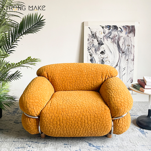 Scandinave <span class=keywords><strong>Vintage</strong></span> milieu du siècle moderne loisirs canapé simple chaise salon meubles de maison fauteuils <span class=keywords><strong>relax</strong></span> - Product Image 3