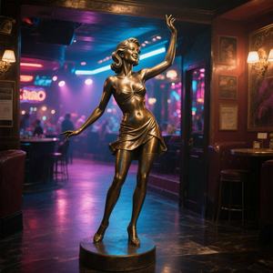 Бронзовая эротическая скульптура для женщин с новым дизайном - Product Image 5