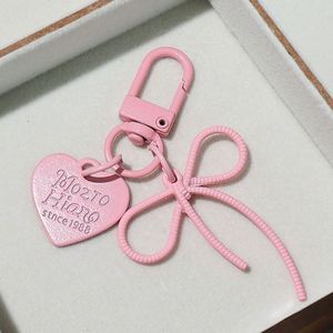 Wholesale Cute Ribbon <b>Bow</b> Keychain Custom Promotion Acrylic Charm Keychain - Product Image 5