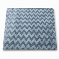 Tissu jacquard tricoté double couleur à motif éclair 100 % polyester de haute qualité, super doux et extensible pour vêtements et couvertures