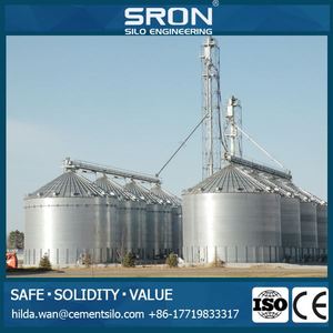 3000 toneladas de acero de grano Silo de almacenamiento de aseguró 30 años de esperanza de vida - Product Image 2
