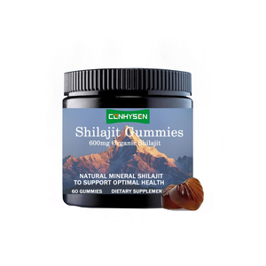OEM Label pribadi Resin <span class=keywords><strong>Shilajit</strong></span> murni asam Fulvic murni 75% asam <span class=keywords><strong>Shilajit</strong></span> organik 600mg <span class=keywords><strong>Shilajit</strong></span> Gummies - Product Image 1
