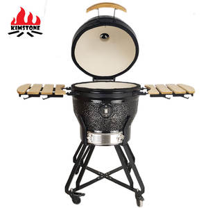 Kamado Barbacoa <span class=keywords><strong>Parrilla</strong></span> 22 Pulgadas Negro Con Fumador Chip Alimentador BBQ <span class=keywords><strong>Argentina</strong></span> Perú Brasil Carbón Cerámica <span class=keywords><strong>Parrilla</strong></span> - Product Image 1