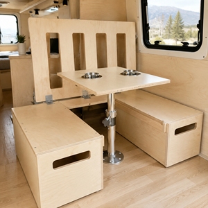 Table-lit <span class=keywords><strong>2</strong></span> en 1 en aluminium pour <span class=keywords><strong>camping</strong></span>-<span class=keywords><strong>car</strong></span>, pliable, gain de place, modulaire, mobilier multifonctionnel pour <span class=keywords><strong>camping</strong></span>-<span class=keywords><strong>car</strong></span> - Product Image 1