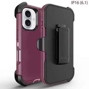 Honatop <strong>3</strong> in 1 Shockproof Defender Mobile Phone <strong>Case</strong> <strong>for</strong> Iphone 16 Pro Max 16pro 16Plus 15 14 13 Armor Phone <strong>Case</strong> Back Cover - Product Image 2