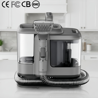 Aspirateur Électrique Compact Humide/Sec Portable à Vapeur pour Nettoyage des Taches sur Tapis et Canapés