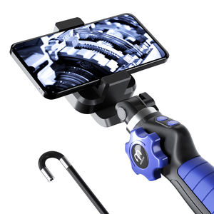 Dearsee HD 1080P 6.4mm WiFi endoskop kamera iPhone Android Sanke kablo 1m 360 derece eklemli Borescope - Product Image 3