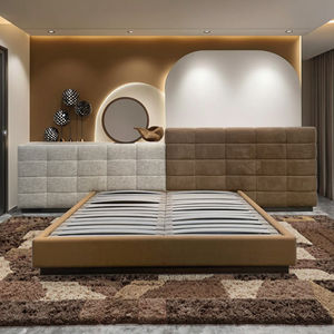 Couple Style Bois Maison Couchettes Maître Auberge Dernière Rembourrage Élégant Belle Semi Garçon Pleine Place Hommes Installer Designer Lit - Product Image 6