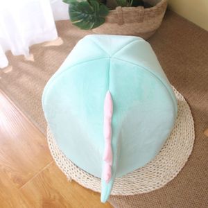 Cartoon Round Cat <b>Bed</b> With Pink Cushion For Indoor Cats Soft Pet House Winter Warm Sleeping <b>Nest</b> - Product Image 4