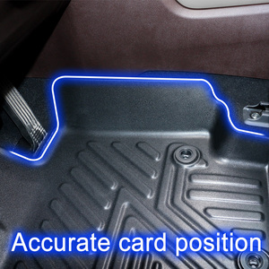Alfombrilla de Piso para Automóvil 5D de TPE Impermeable Personalizada de Fábrica Kqd, Compatible con <span class=keywords><strong>Toyota</strong></span> Rav4 2015 en Adelante - Product Image 5