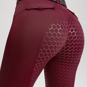 <span class=keywords><strong>Pantaloni</strong></span> da Equitazione Professionali in Fibra di Poliestere e Spandex per Donna - Per Tutte le Stagioni - Product Image 1