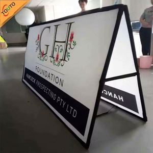 Banners Publicitarios Portátiles Tipo A Frame Personalizados en Oferta, Banners Promocionales para Exteriores - Product Image 5