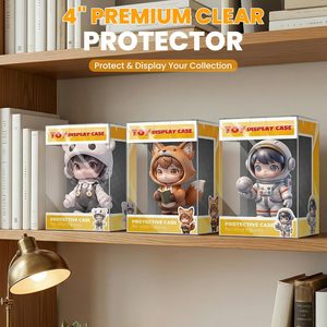 Wholesale Clear PET Protective Case Collectible Figure <b>Display</b> <b>Box</b> for Vinyl Toy Collection - Product Image 4
