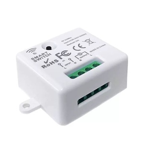 Récepteur intelligent RF 433 MHz AC85-240V 10A avec 1 bouton télécommande sans fil pour éclairage, serrure, prise, rideau, porte de garage - Product Image 4