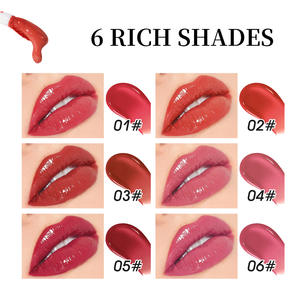 ملمع شفاه بوب بلمعة مائية مرآوية مرطب طويل الأمد ملون غير قابل للتلاشي بسعر مناسب للطالبات أحمر شفاه وملمع شفاه للنساء - Product Image 5