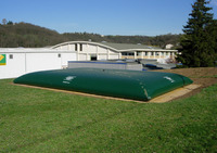 Jinlong Neuer Faltbarer PVC-Planen-Wasserspeicherbehälter, Flexible Tanks mit 1 Jahr Garantie, Wasserspeicherblase