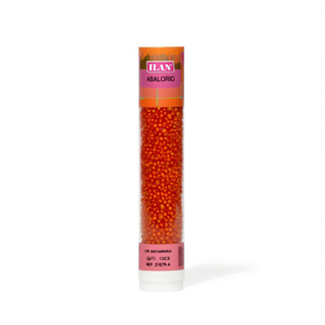 Perline ILAN Abalorio Arancioni 21079-6 per Creazione di Gioielli, 12 Pezzi per Tubo - Product Image 2