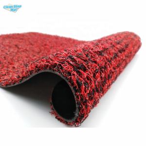 Support solide en PVC, solide, collé, personnalisé, boucle en vinyle, bobine en PVC, tapis de sol, tapis de porte d'extérieur - Product Image 1